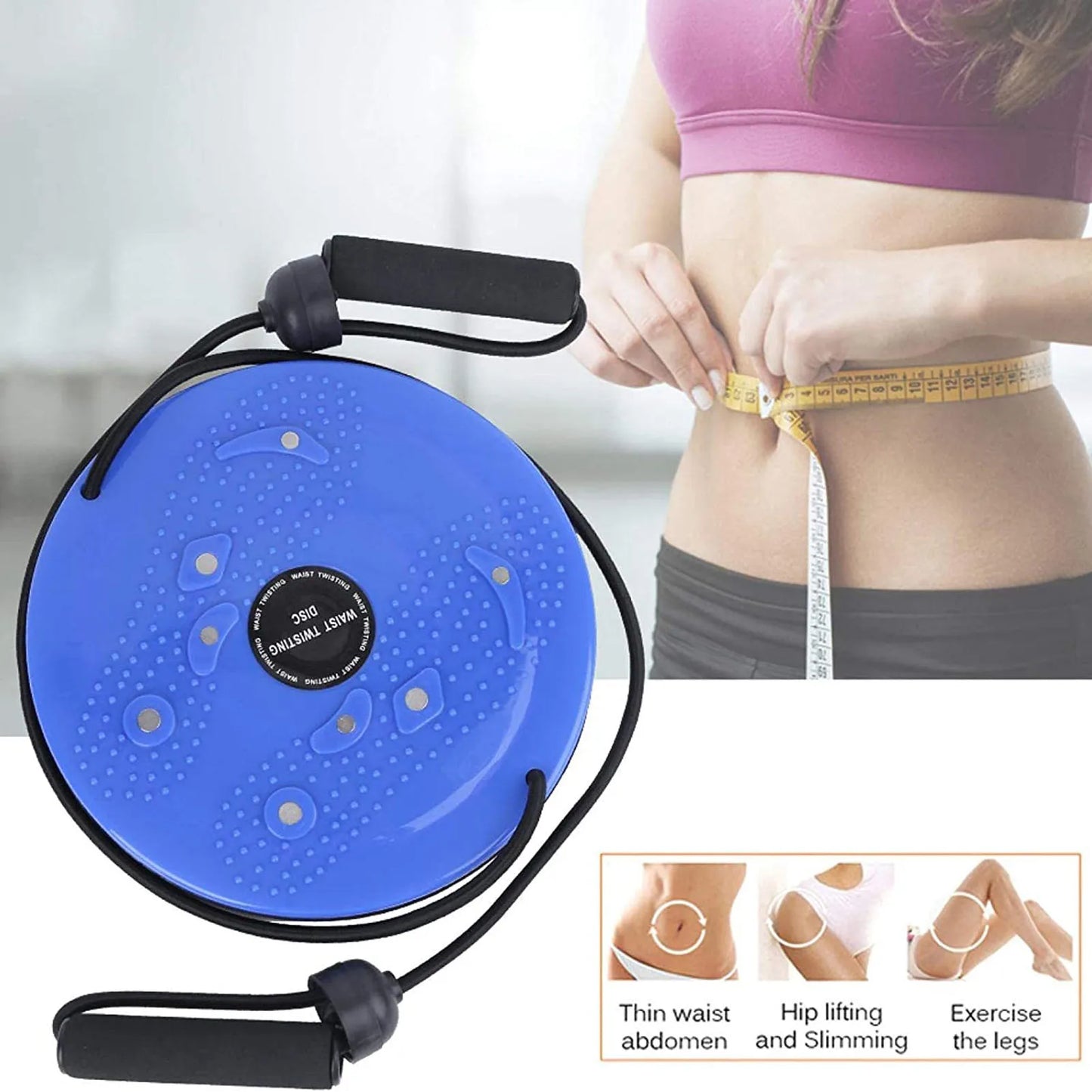 Twisting Board Body Waist Twisting Plate Exercise Aerobic Fitness Twisting Waist Disc Multifunction For Exercise Waist Twisting