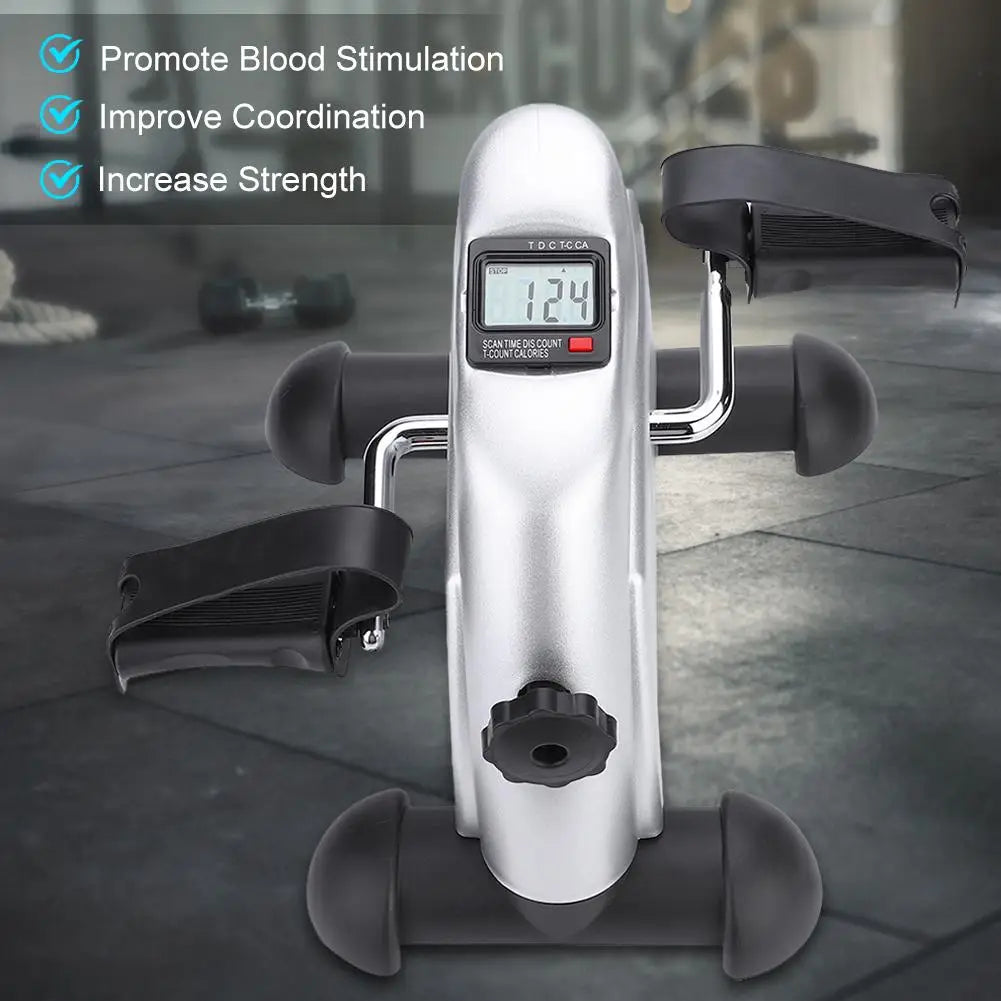 Pedal Exerciser Pedal Exerciser Portable Hand Foot Pedal Trainer Exerciser  Exercise Tool for Gym Indoor Pedal Trainer