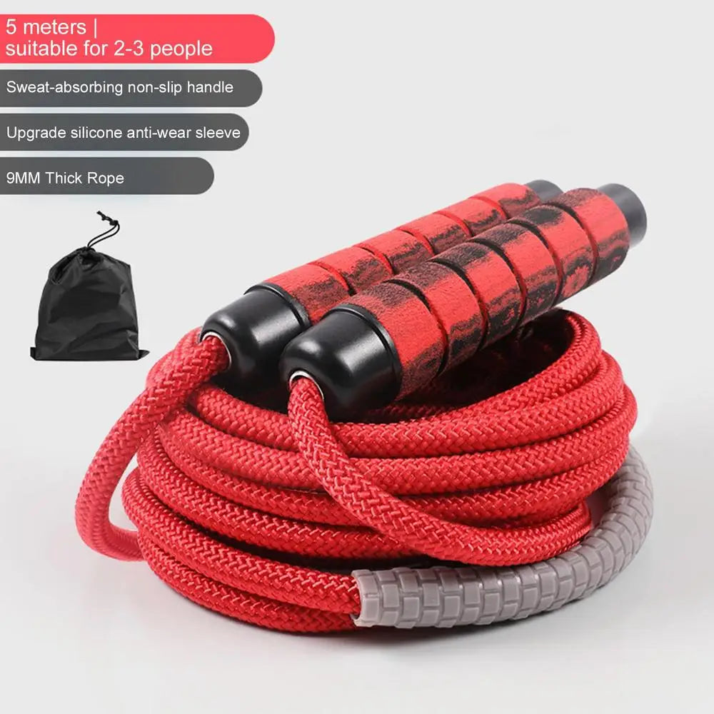 Kids Jump Rope Exercise Jump Rope Adjustable Jump Ropes Tangle-Free Jumping Rope Fitness Ergonomic Handle Team Jump Rope For