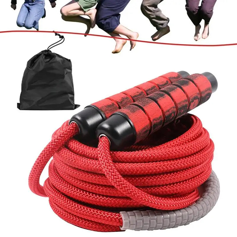 Kids Jump Rope Exercise Jump Rope Adjustable Jump Ropes Tangle-Free Jumping Rope Fitness Ergonomic Handle Team Jump Rope For